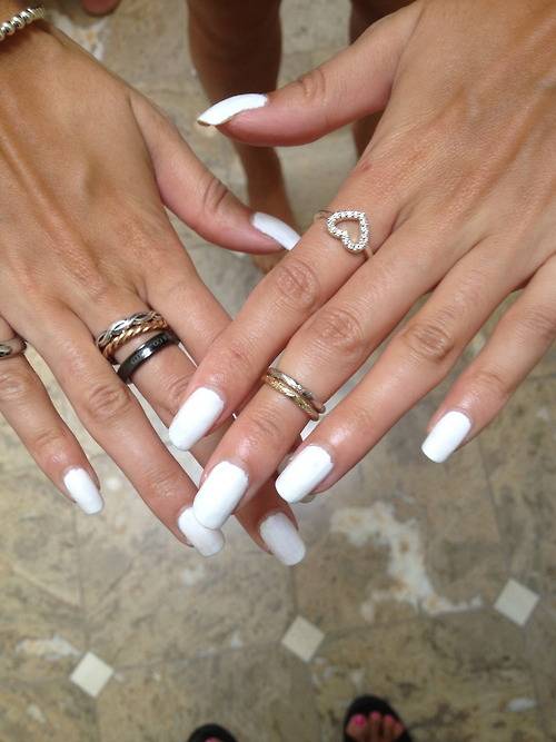 White Nail Designs