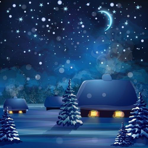 Winter Photoshop Backgrounds Free Download