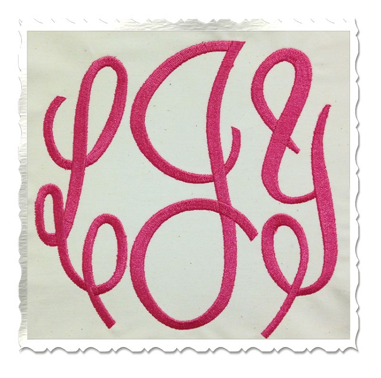 3 Letter Monogram Fonts Machine Embroidery 3 Letter Monogram Fonts Machine Embroidery