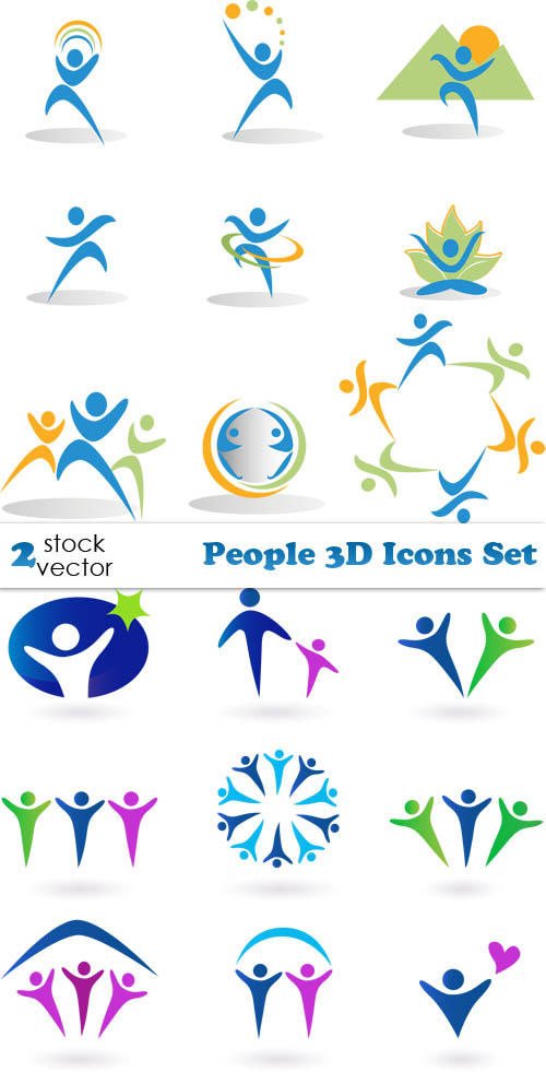 3DIcon People Vector