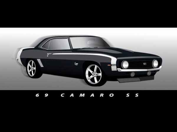 69 Camaro SS Drawings