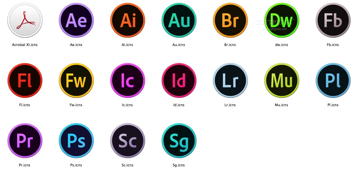 9 Adobe CC Icons Images