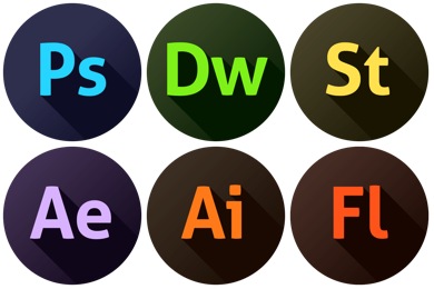 Adobe CC Icons Vector