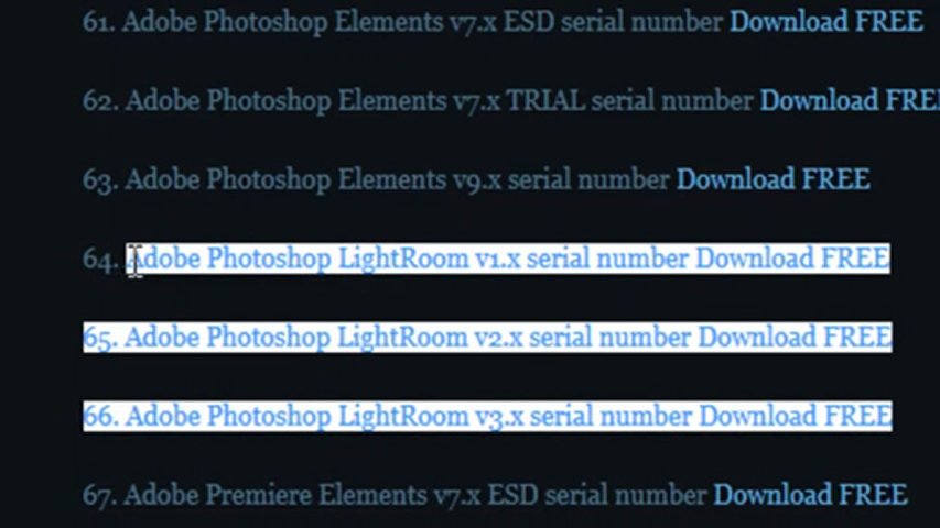 Adobe Photoshop Lightroom 5 Serial Number