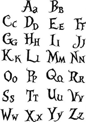Alice in Wonderland Font Style Alice in Wonderland Font Style