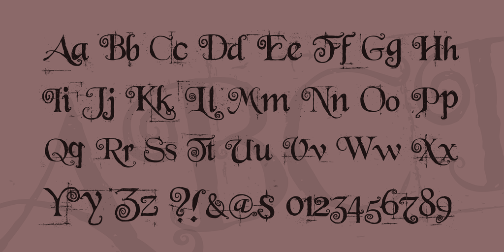 Alice in Wonderland Font Style