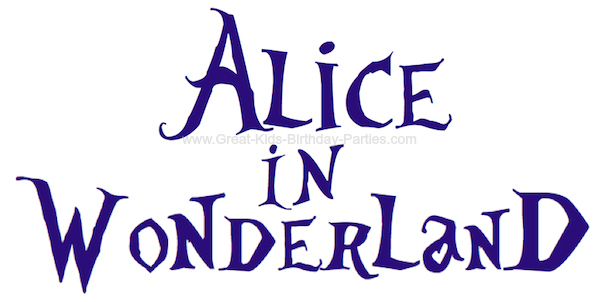 Alice in Wonderland Title Font