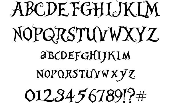 Alice Wonderland Font