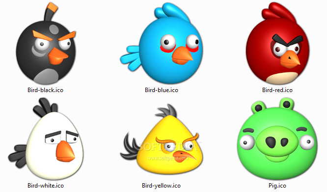 12 Angry Birds Desktop Icon Images