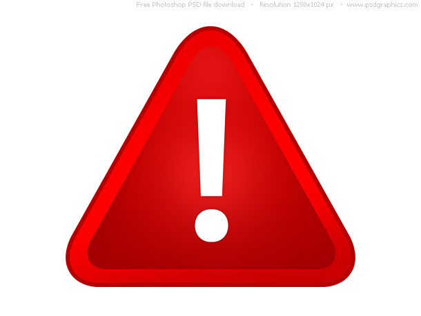 Animated Warning Sign Animated Warning Sign