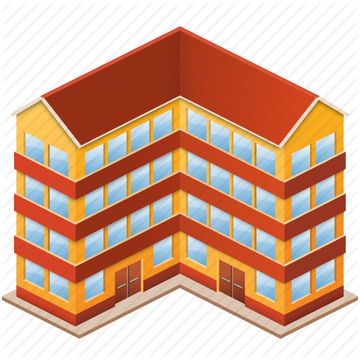 Apartment Building Icon Apartment Building Icon
