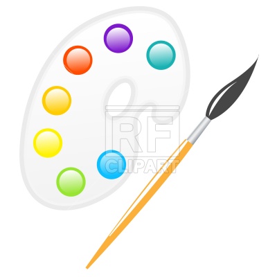 Artist Palette Clip Art