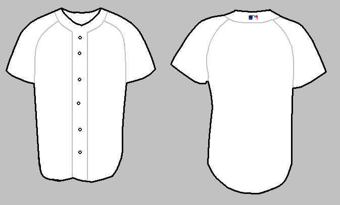 Baseball Jersey Template