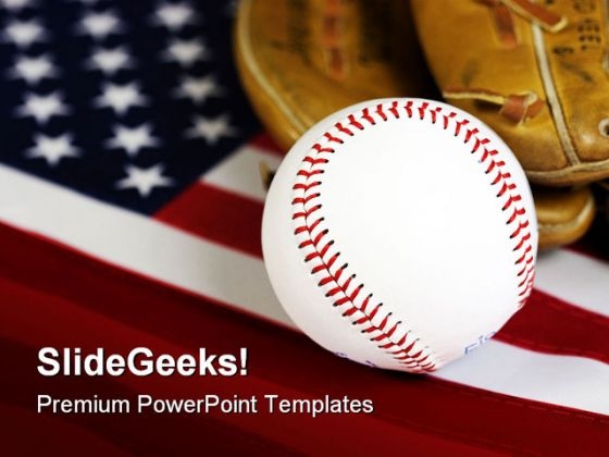 Baseball Theme PowerPoint Templates Free