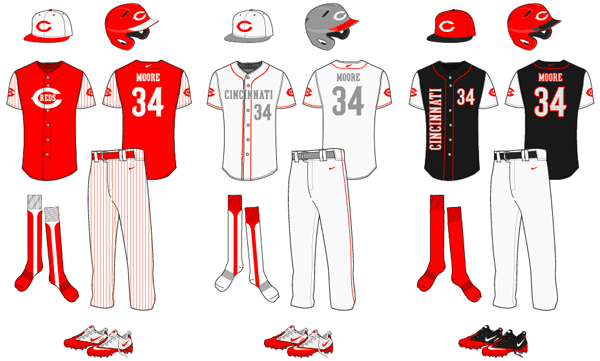 Baseball Uniform Template Vector