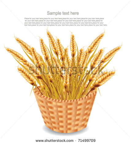 Baskets of Wheat Harvest