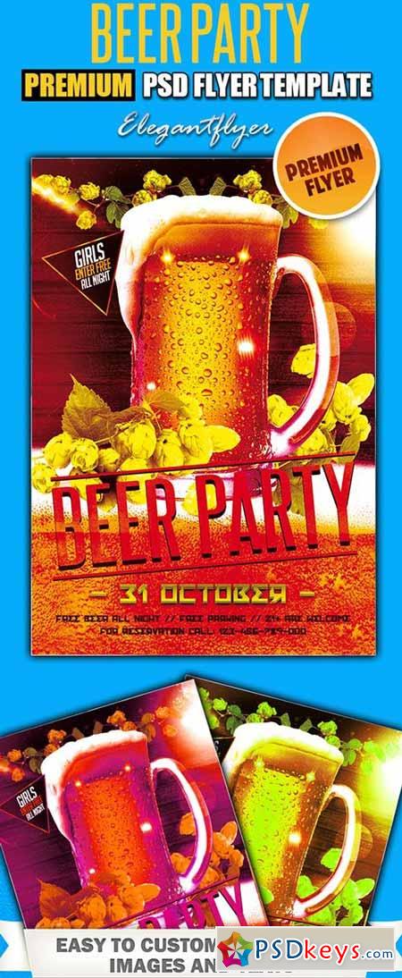 Beer Flyer Template