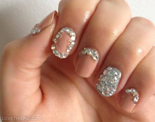 Best Rhinestone Nail Designs Options