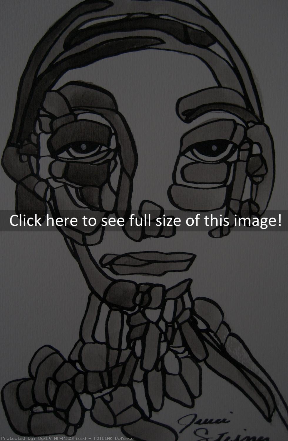 Black and White Abstract Art Drawings Black and White Abstract Art Drawings