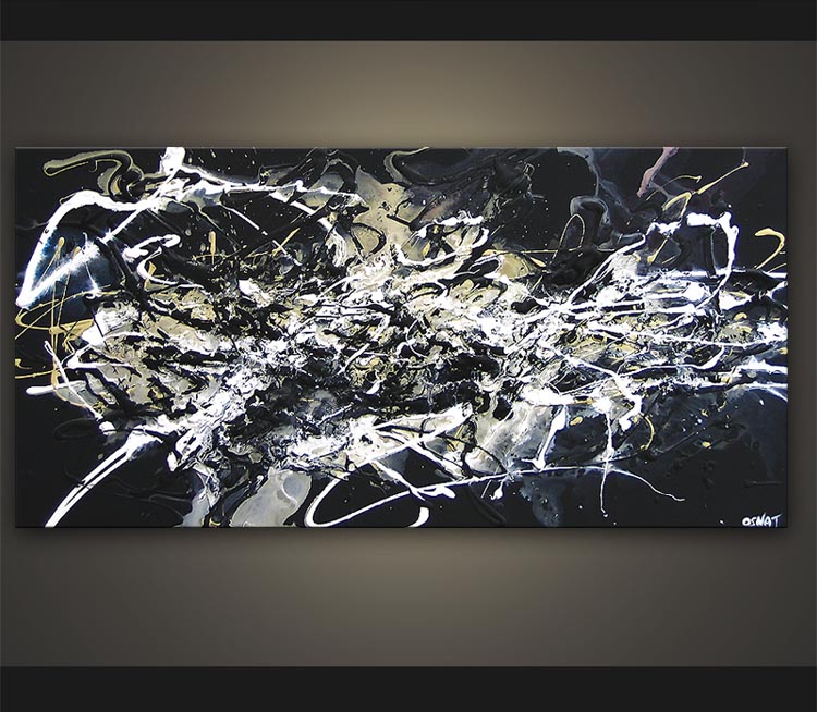 Black and White Abstract Art Paintings Black and White Abstract Art Paintings