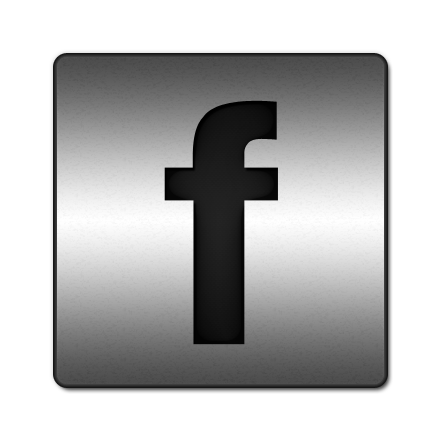 Black Facebook Logo Icon