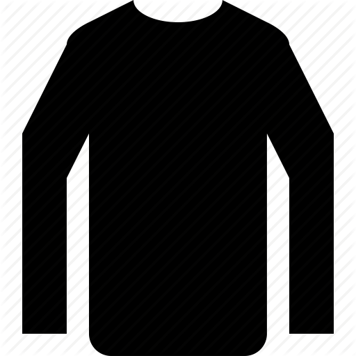 Black Long Sleeve Shirt Vector