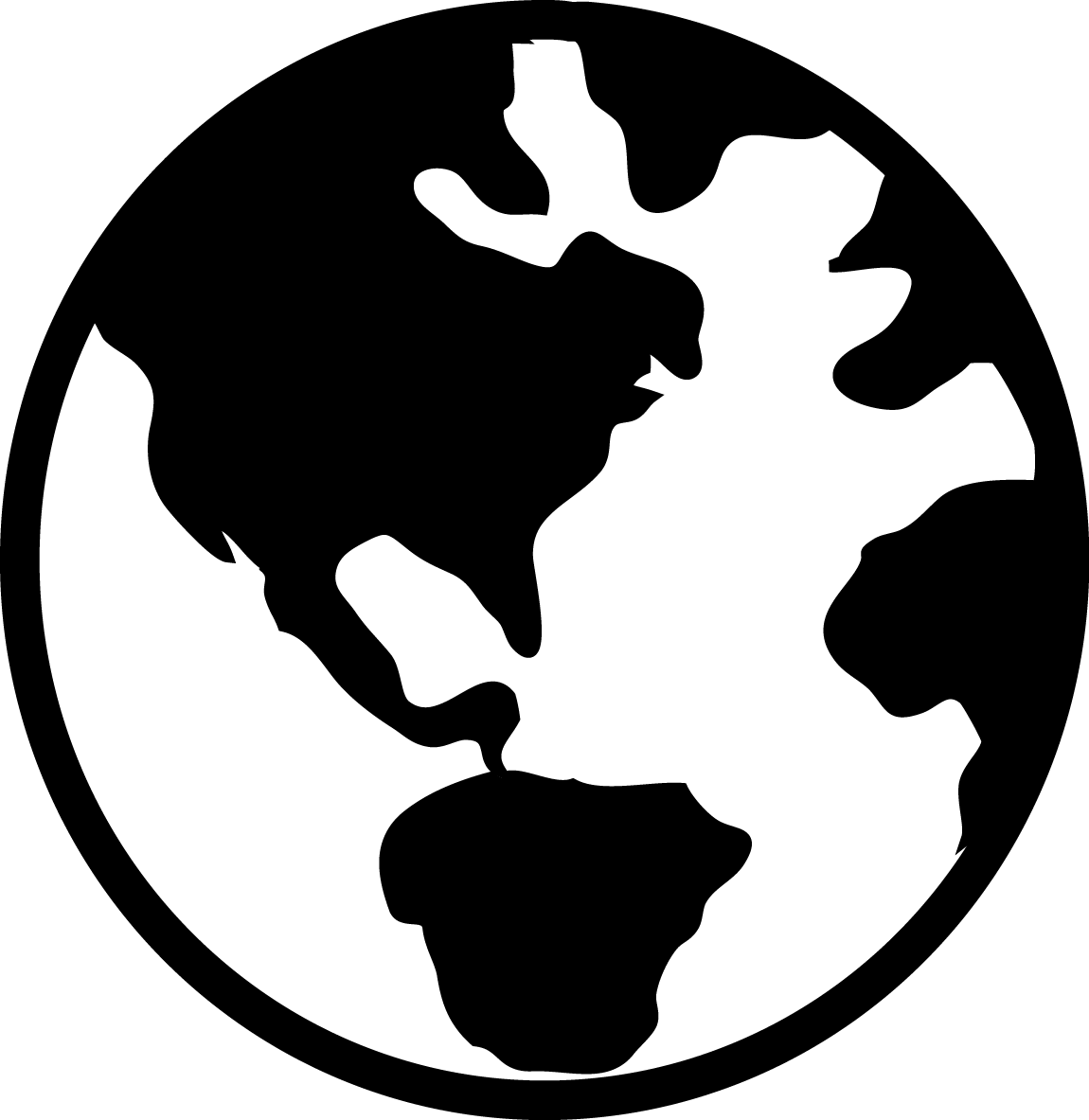 Black Website Icon Black Website Icon