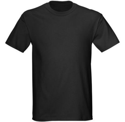 Blank Black T-Shirt Photoshop