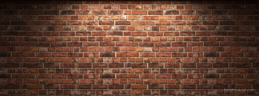 Brick Wall Facebook Cover