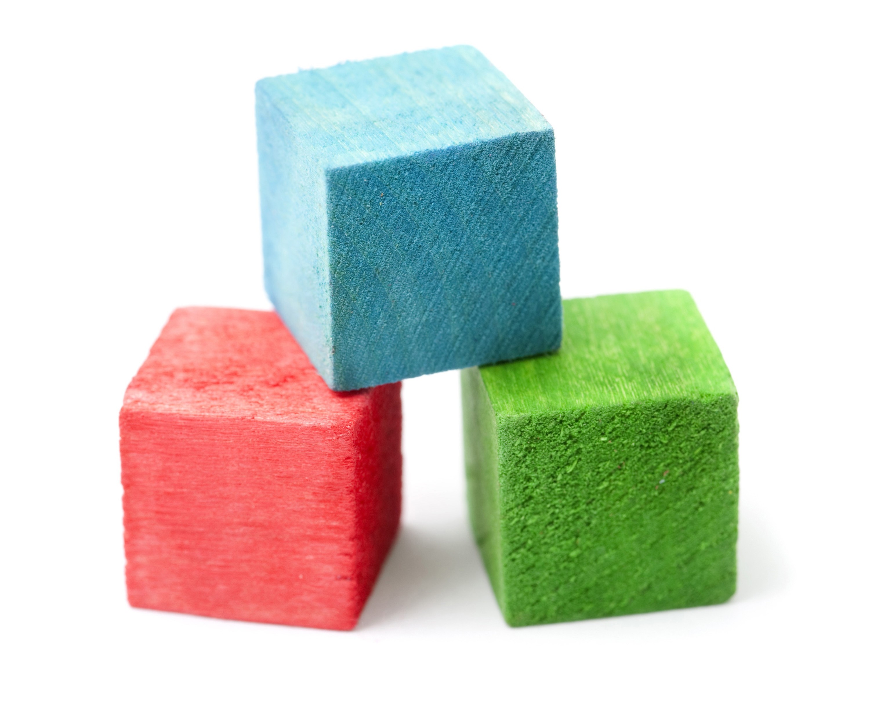 Building Blocks Wooden Cubes