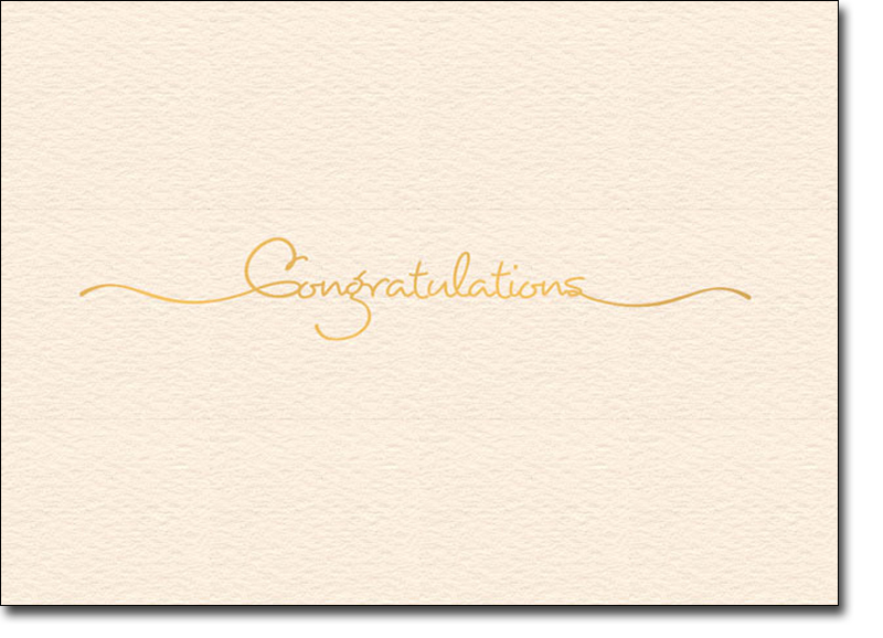 Business Congratulations Card