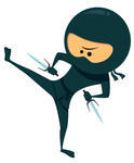 Cartoon Ninja Weapons Cartoon Ninja Weapons