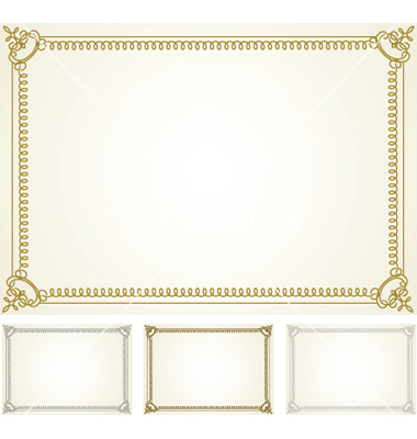 Certificate Frames Free Download