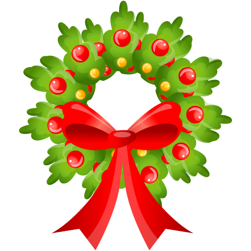 Christmas Wreath Clip Art Free