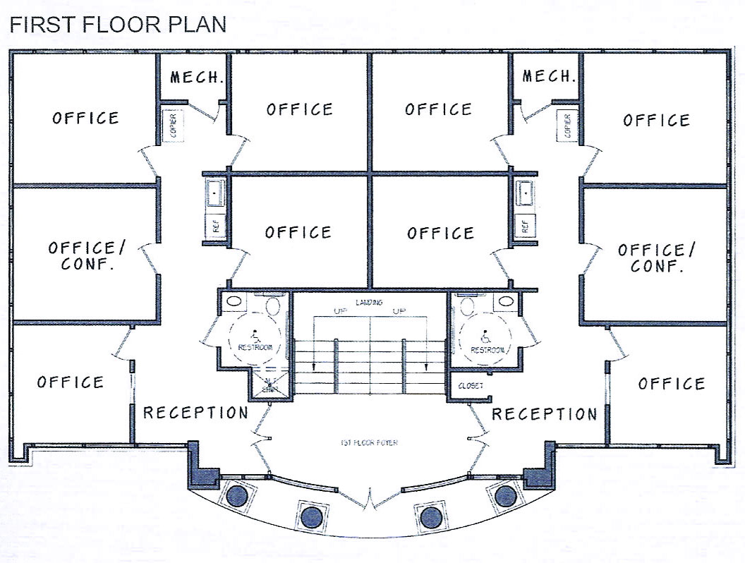 Commercial Office Building Floor Plans
