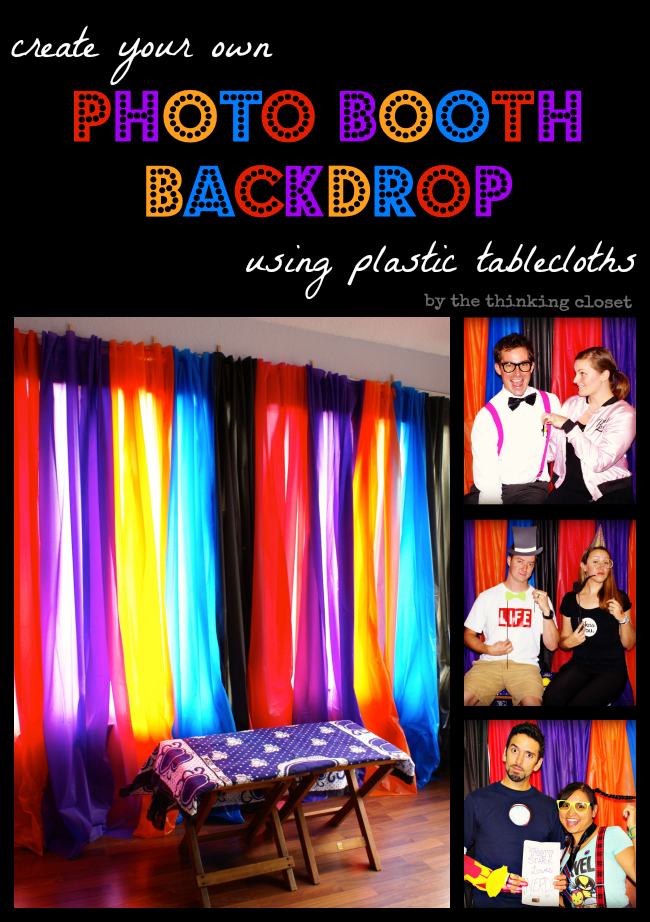 Create Your Own Photo Booth Backdrop