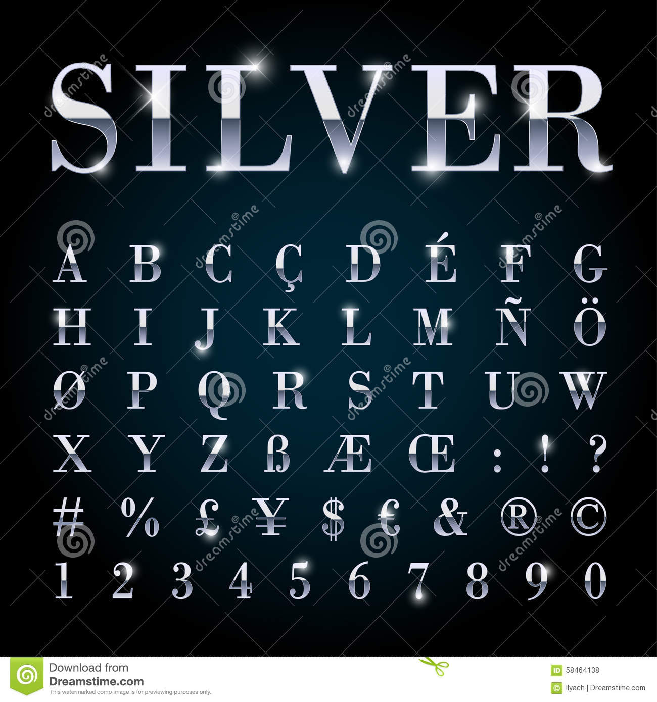 Currency Symbols Font