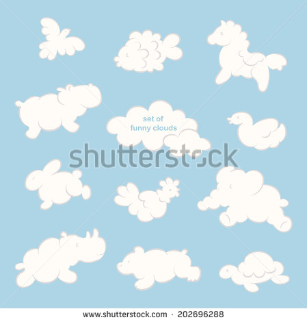 Different Shape Clouds in Animal