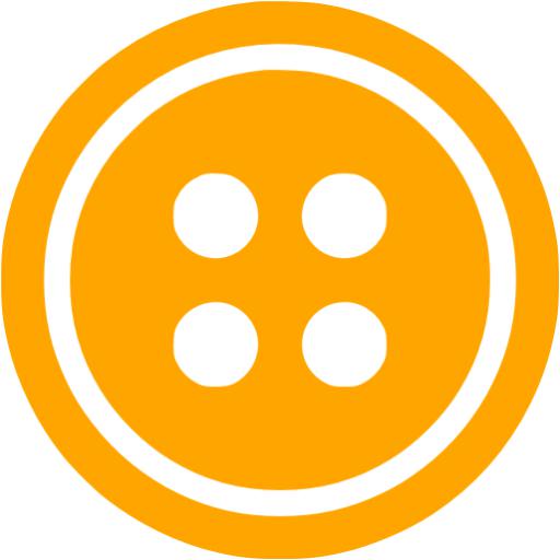 Download Button Icon Orange