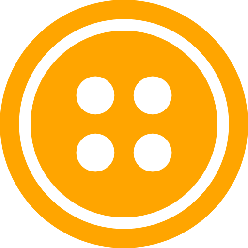Download Button Icon Orange