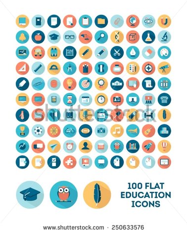Education Subject Icons