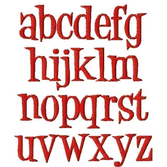 Embroidery Fonts Embroidery Fonts