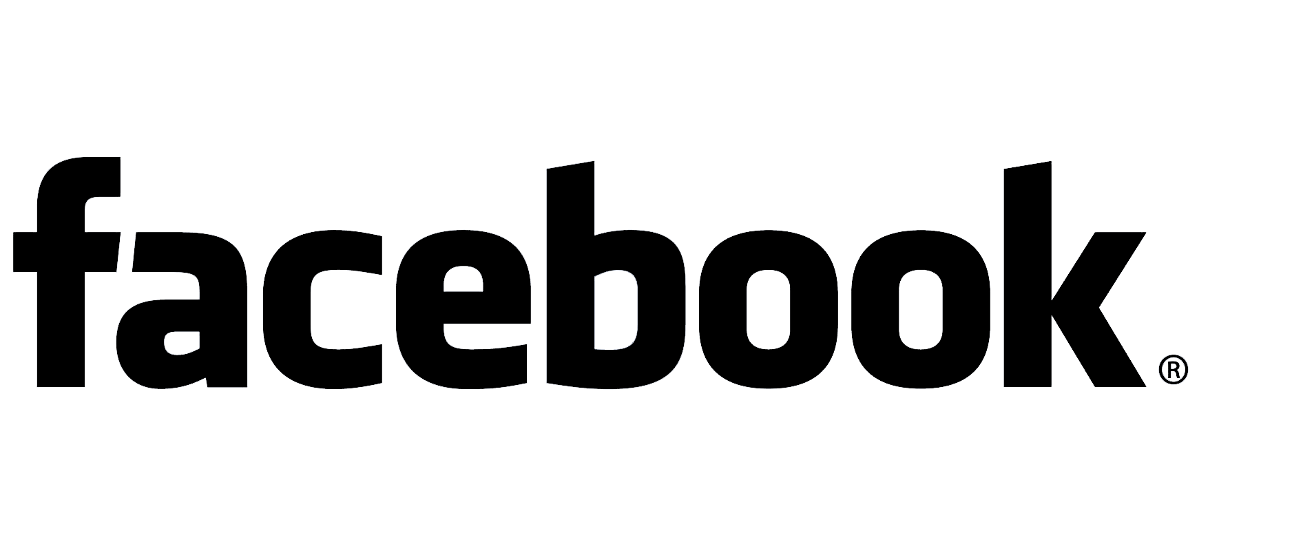 Facebook Logo Black and White