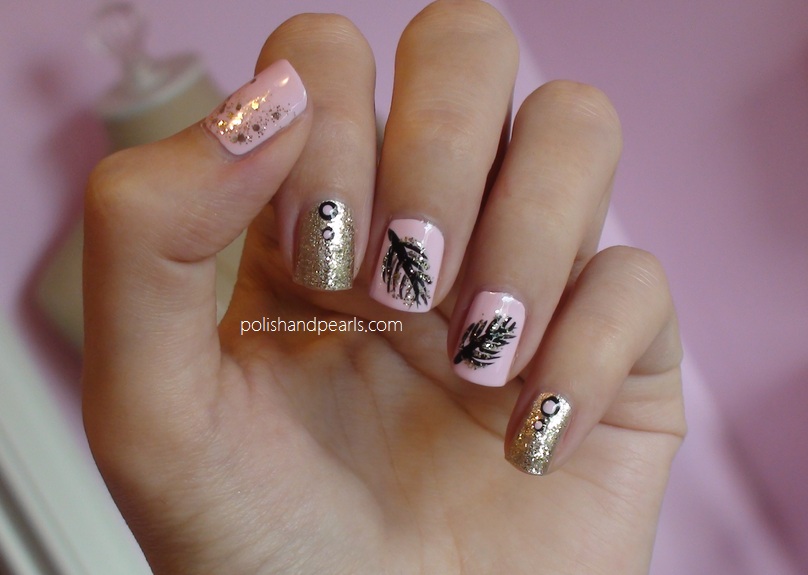 Feather Nail Art