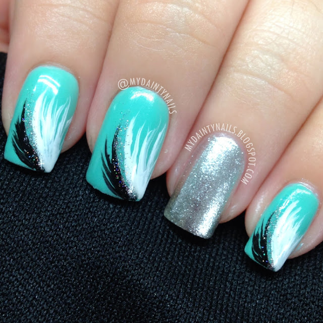 Feather Nail Design
