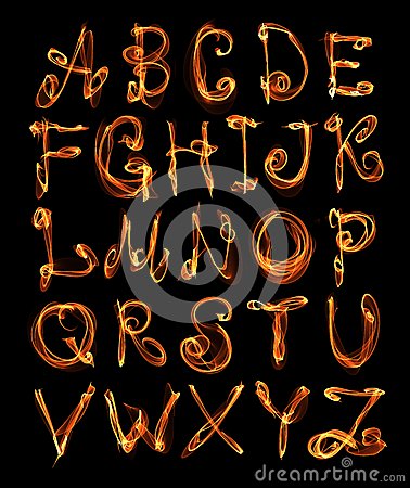 Fire Flame Fonts Free