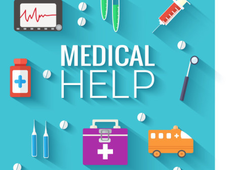 Flat Medical Icons Vector Free