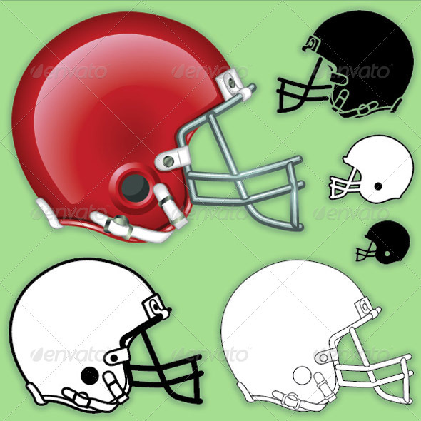 Football Helmet Template Photoshop