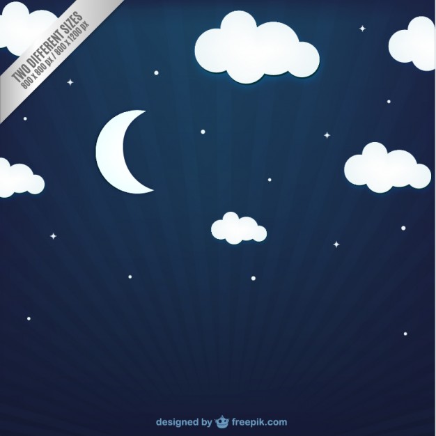 Free Backgrounds of Night Skies