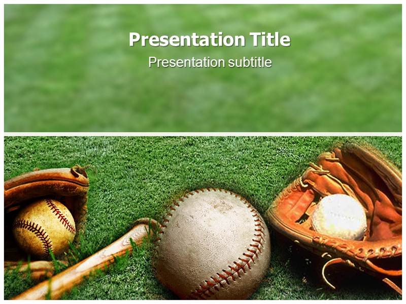 Free Baseball PowerPoint Templates